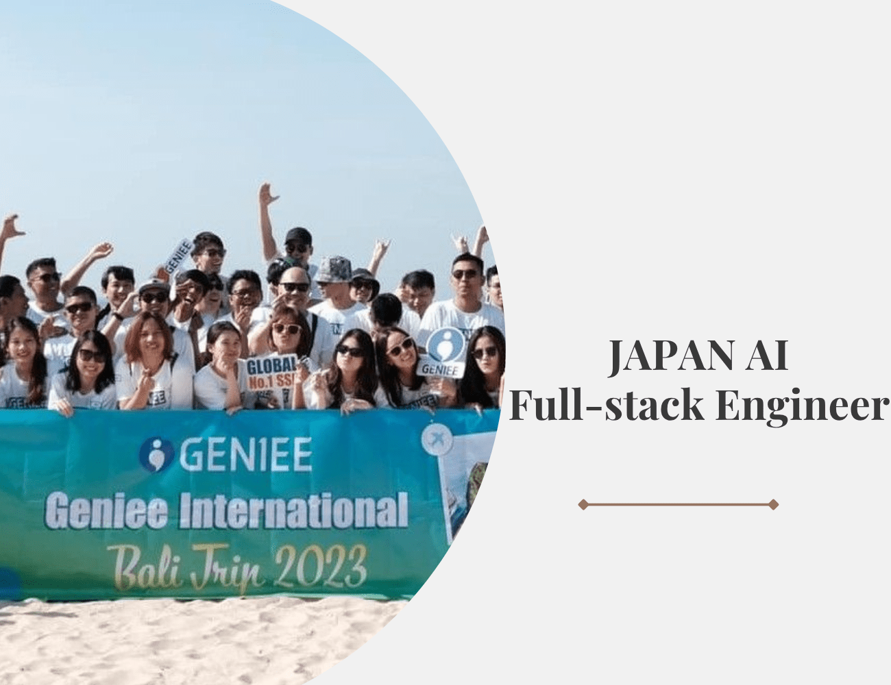 Media Consultant (5) Join Geniee Now | Job opening: Japan Ai Full-stack Engineer