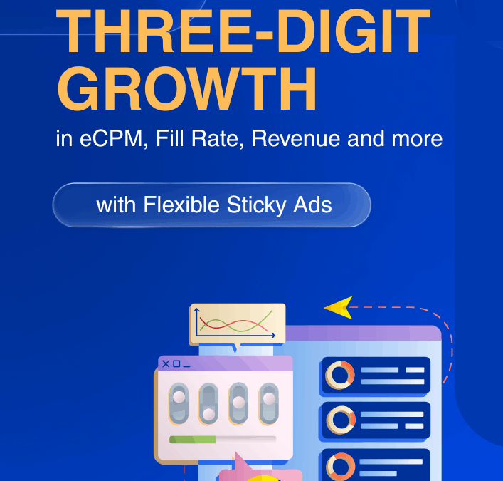 Securing Three-digit Growth Across Key Metrics in Taiwan with Flexible Sticky Ads
