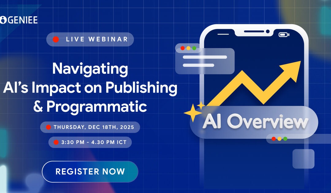 Webinar Announcement: Navigating AI’s Impact on Publishing and Programmatic
