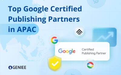 Top Google Certified Publishing Partner ad networks in APAC region