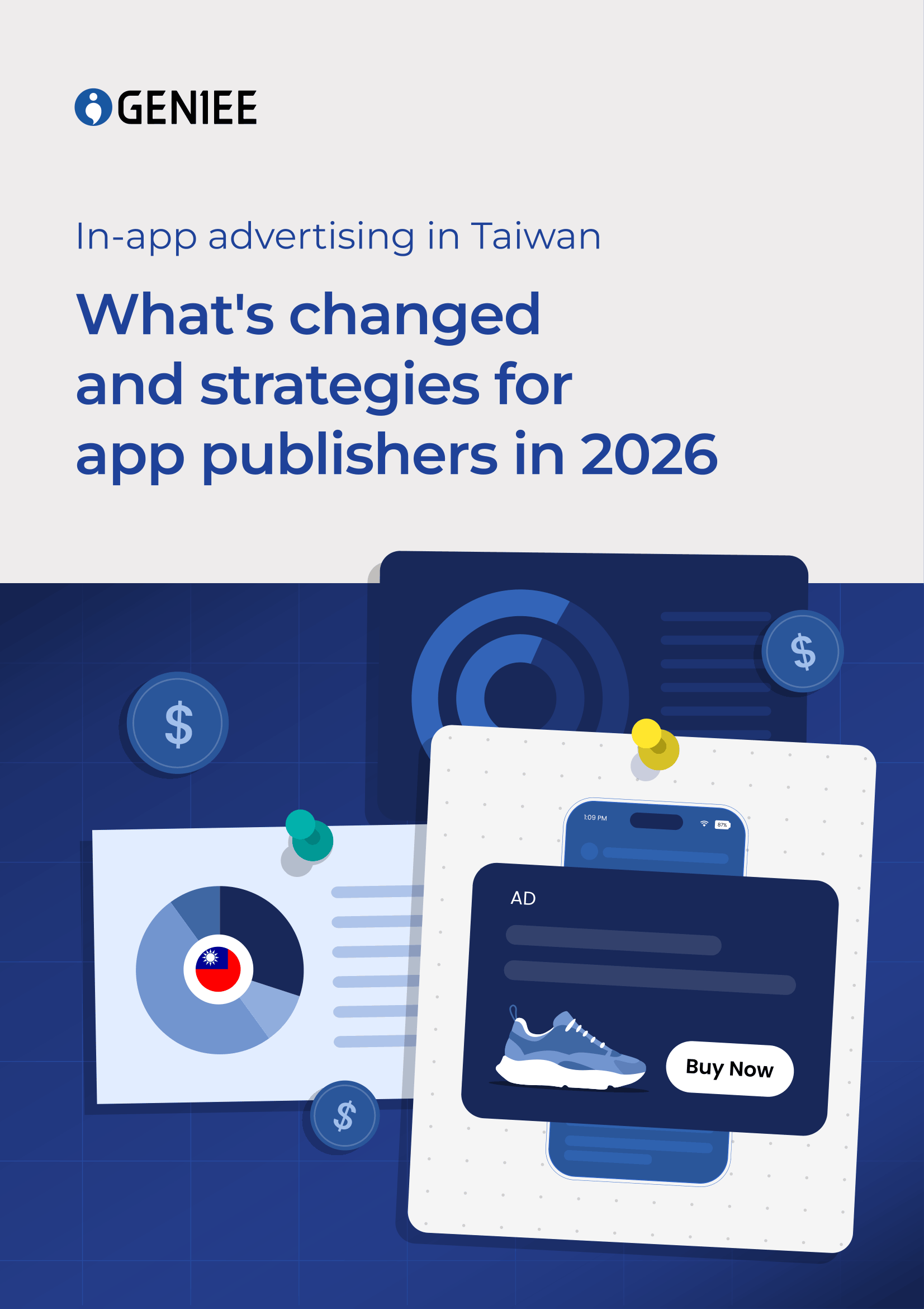In app advertising in Taiwan guidebook cover