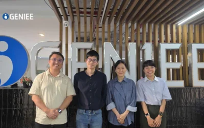 Geniee International Team welcomes Taboola to our Ha Noi office