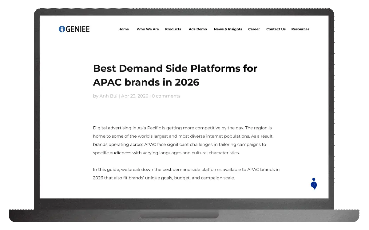 in page ads desktop demo