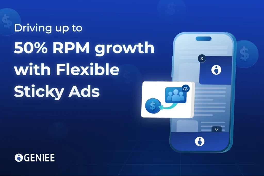 Flexible sticky Ads case study - Featured image