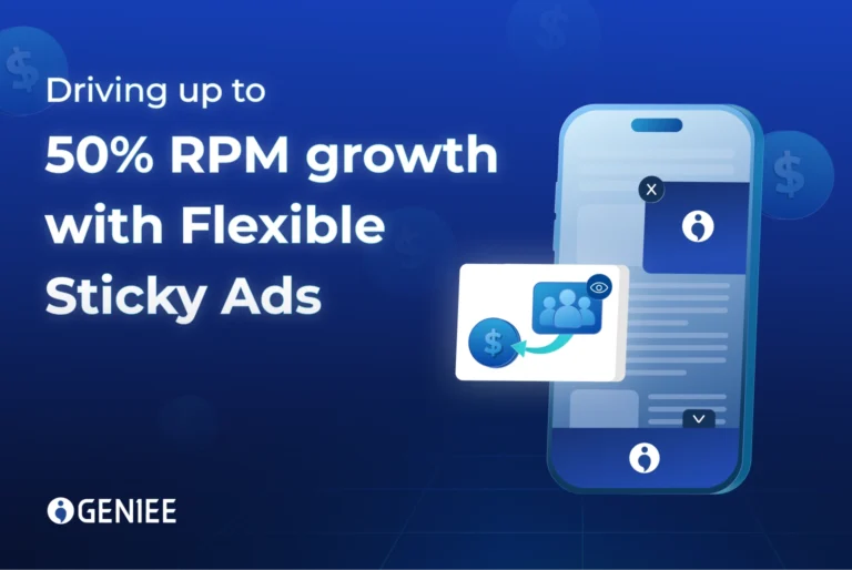 Flexible sticky Ads case study - Featured image